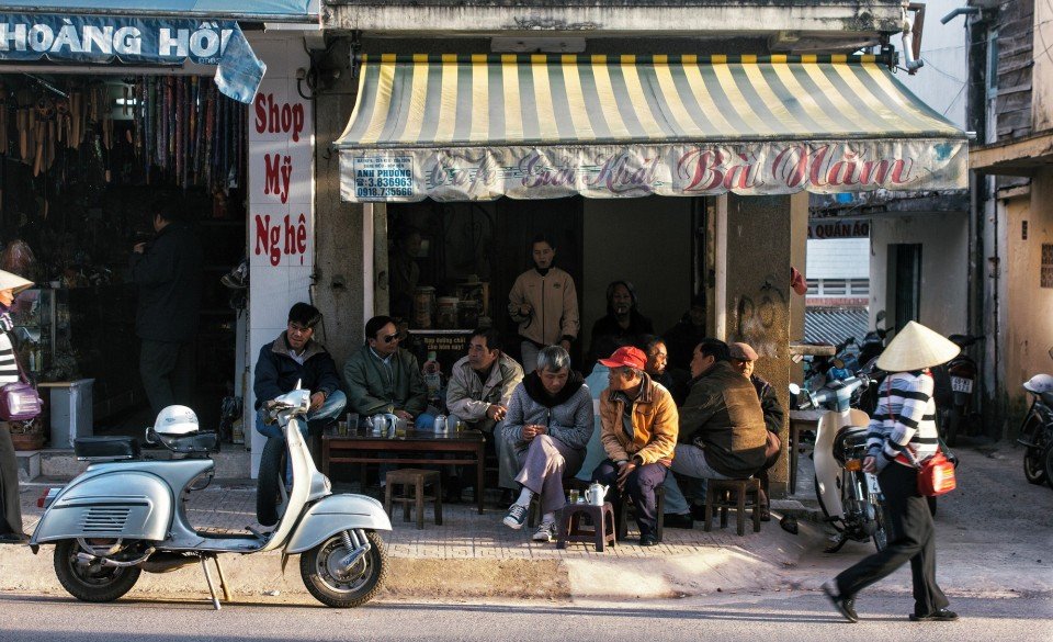 mở quán cafe bình dân